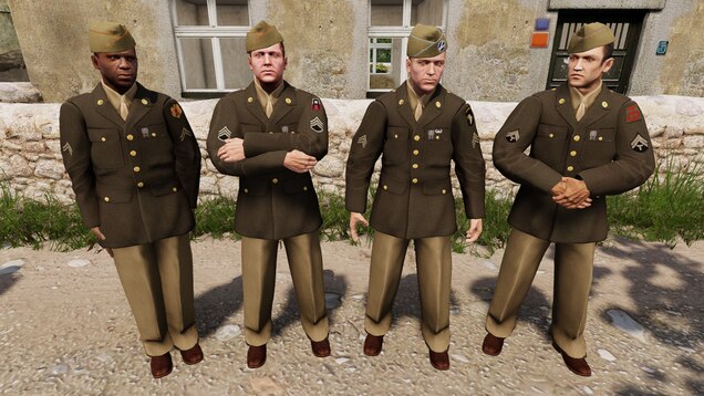 Steam Workshop::US WWII Class A Dress Uniform