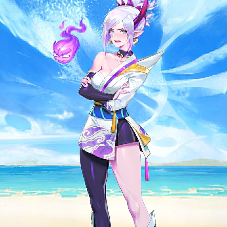 [Animated] League of Legends - Spirit Blossom Riven