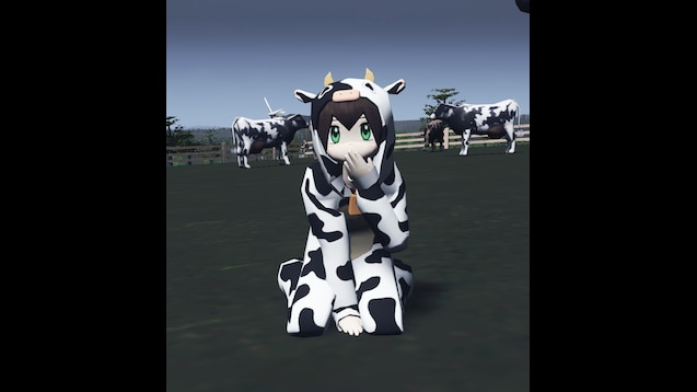 Steam Workshop::Anime Cow Girl Citizen and Props