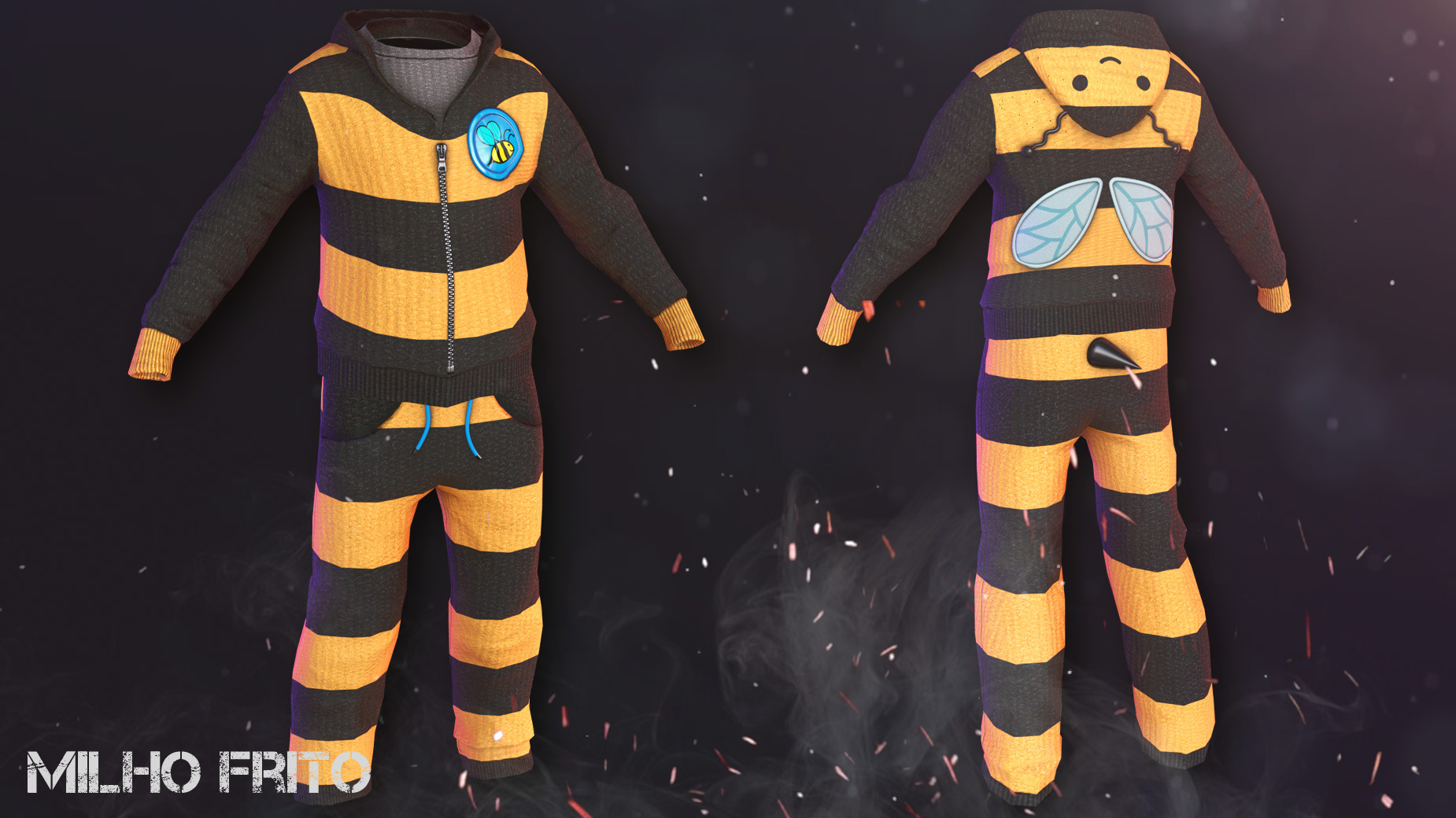 Bee Cosplay Pants screenshot 1