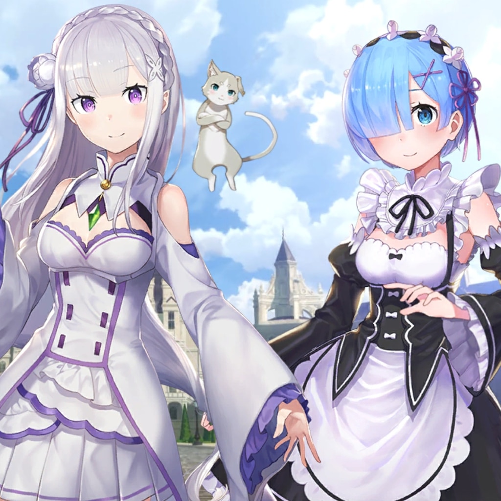 Re:Zero Kara Hajimeru Isekai Seikatsu Emilia - Rem - Ram