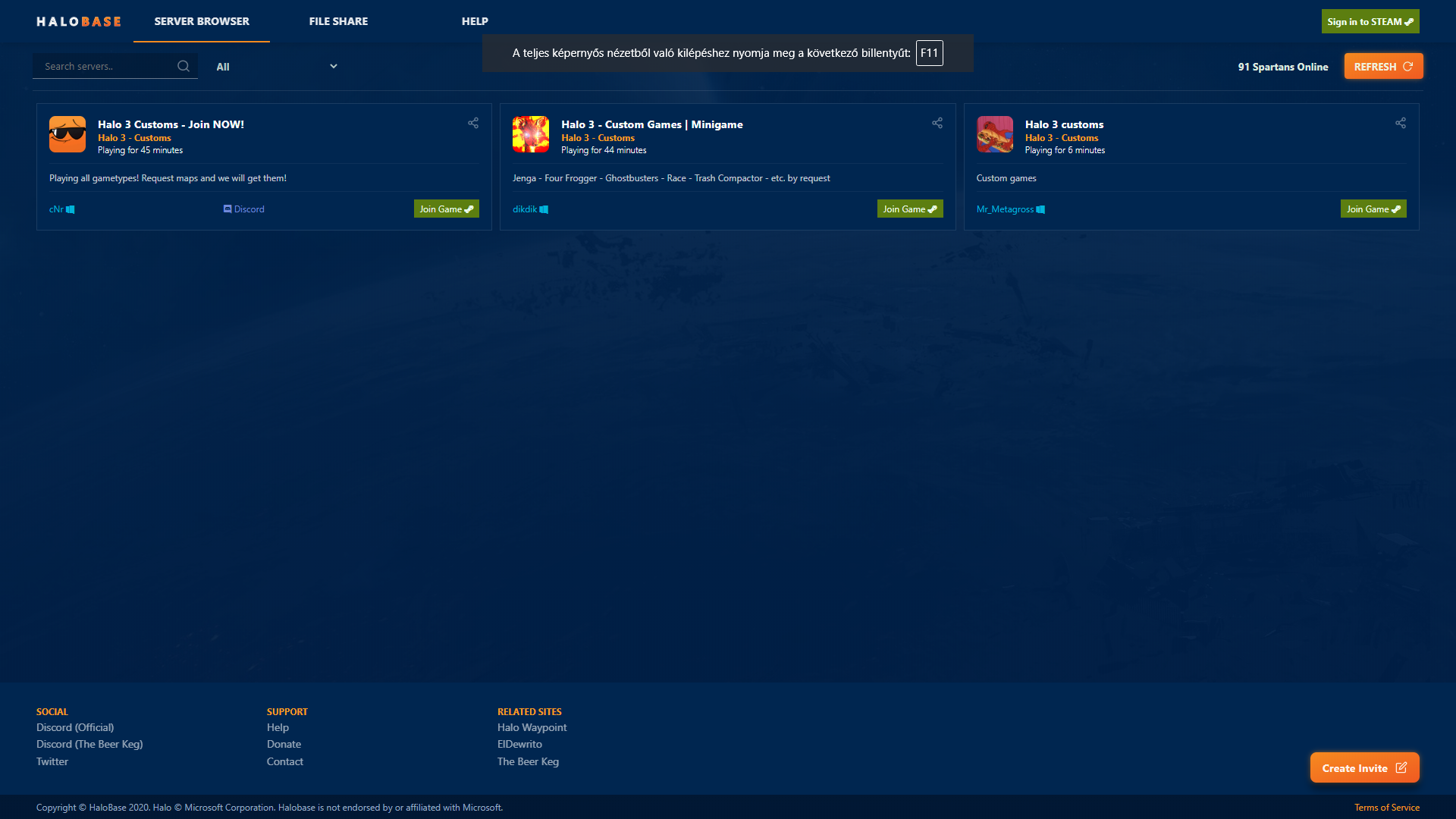 Steam Community :: Guide :: Server Browser for Halo MCC