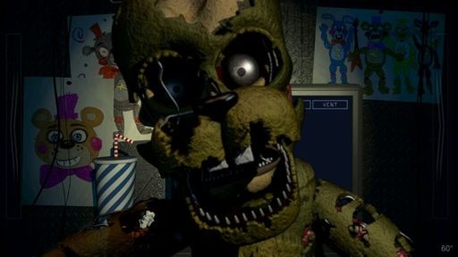 In FFPS, there is unique audio that plays for the animatronics in