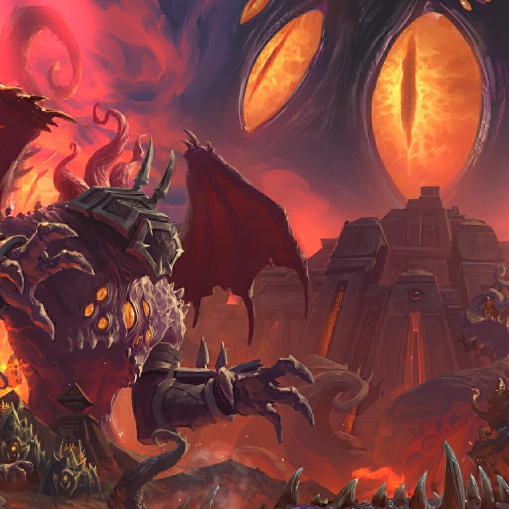 World of Warcraft N'Zoth Parallax | WoW | Wallpapers HDV