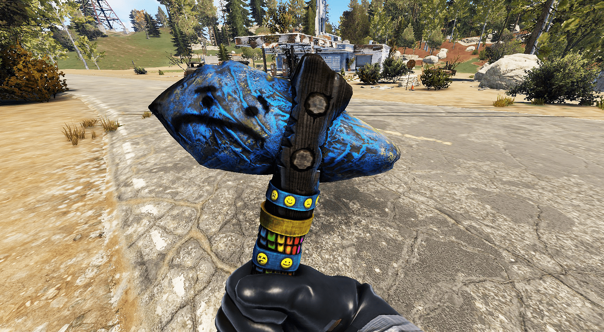 Two Faced Stone Hatchet thumbnail 6