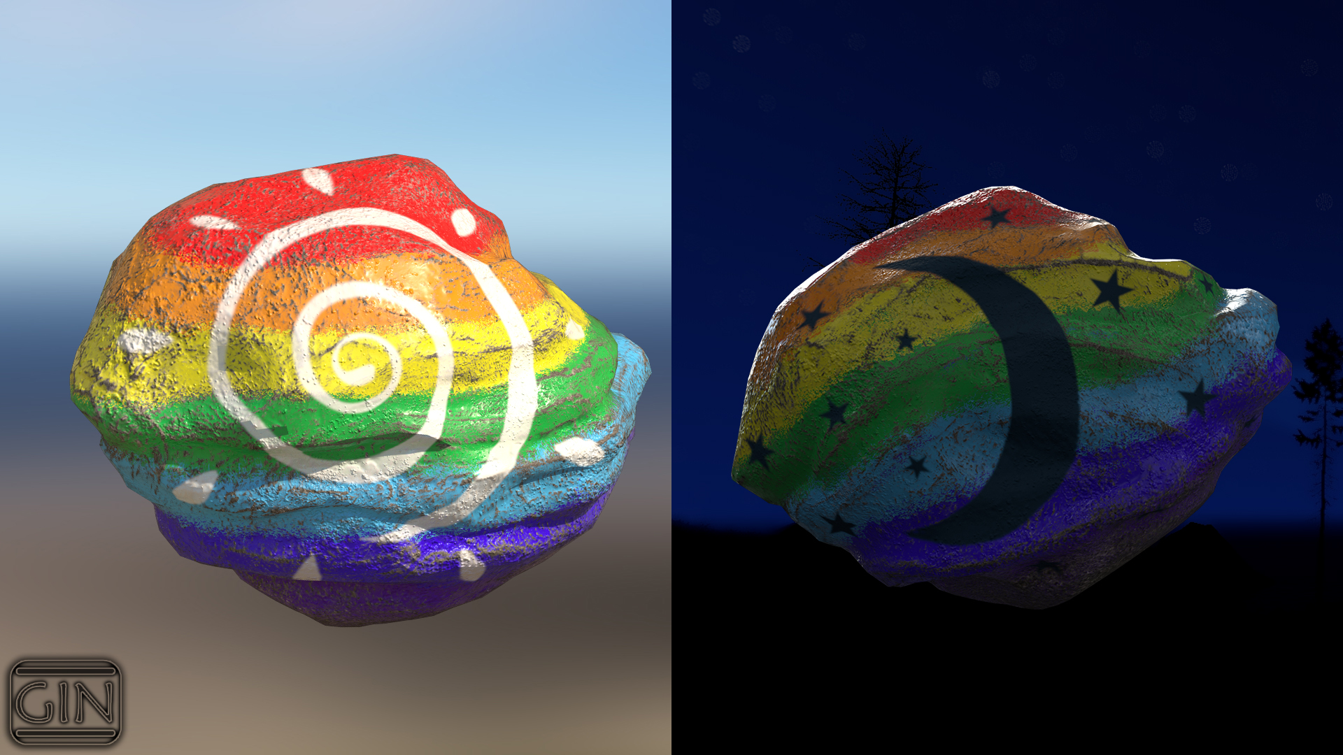 Rainbow Stone screenshot 1
