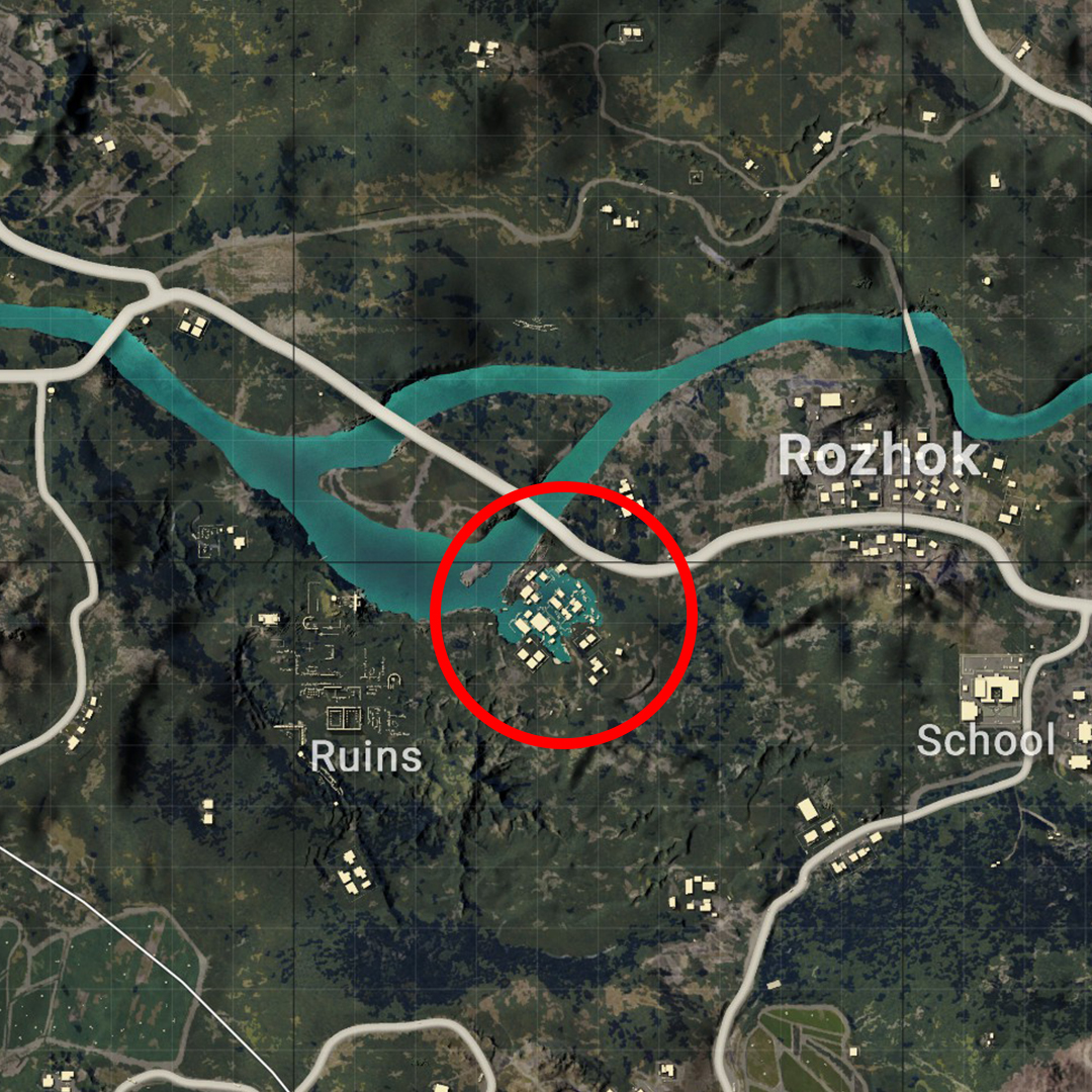 Руководство по названиям мест в PUBG