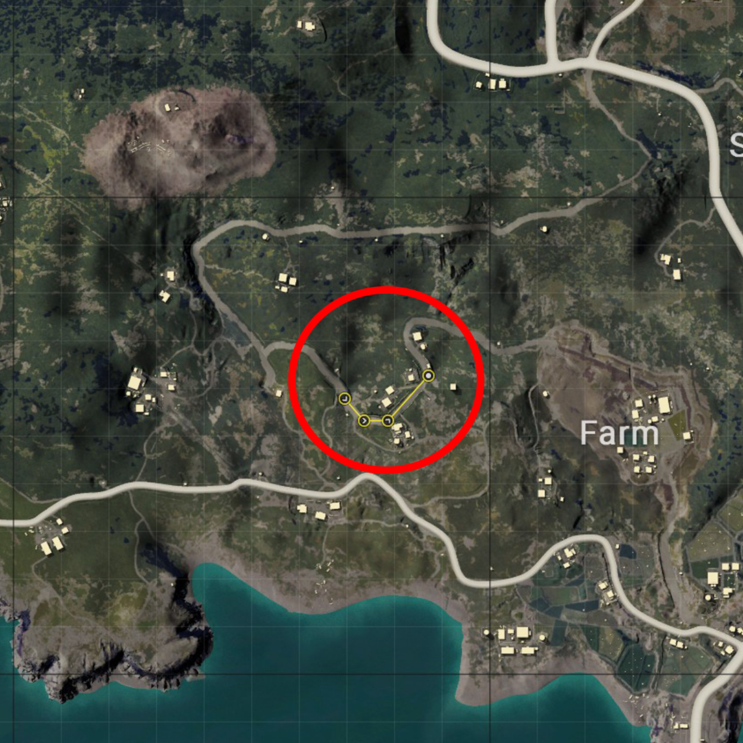 Руководство по названиям мест в PUBG