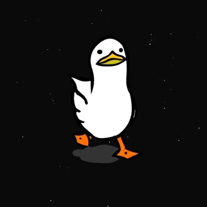 Duck Walking in Space