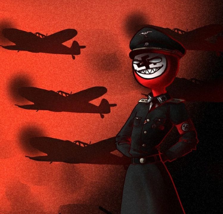 Картинки countryhumans 3 рейх