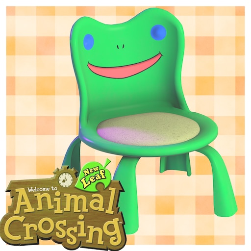 Animal crossing frog chair hot sale