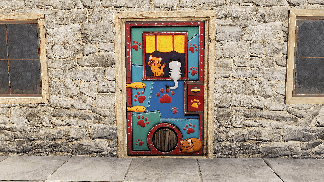 MeowMeow Sheet Metal Door screenshot 1