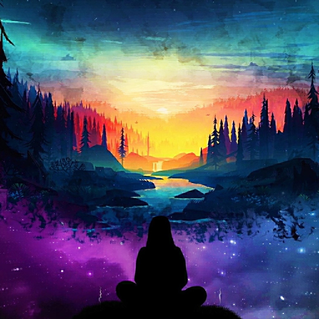Among worlds {Artwork by Mikael Gustafsson}