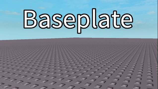 Steam Workshop Roblox Baseplate - roblox baseplate size