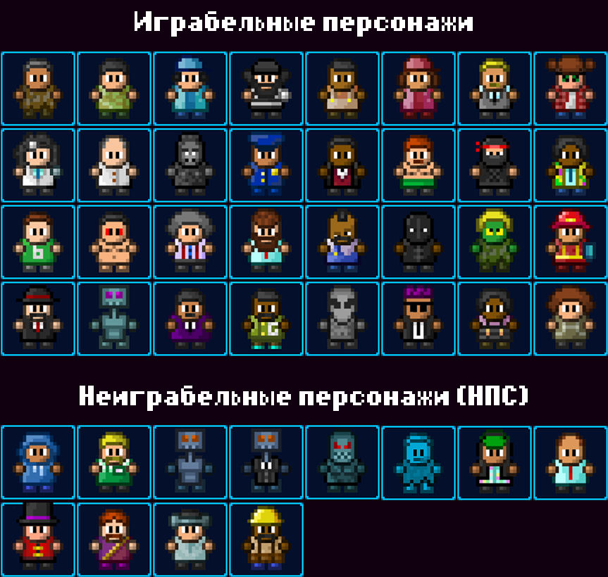 Игра генератор персонажа