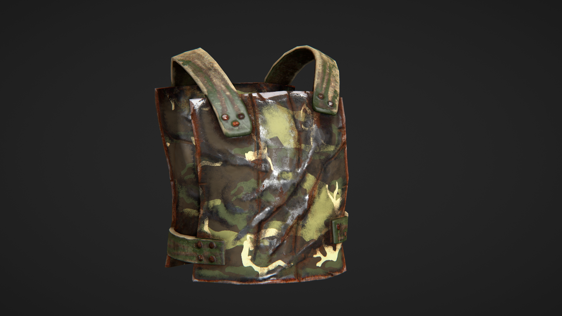 Forest Camo Chest Plate screenshot 1