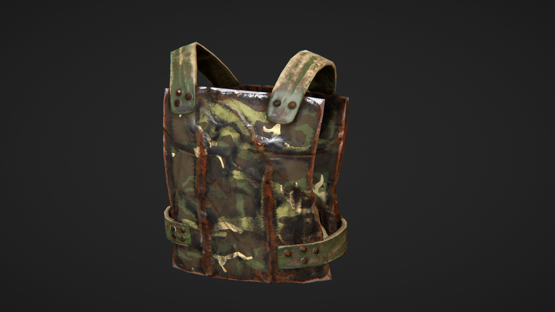 Forest Camo Chest Plate thumbnail 2