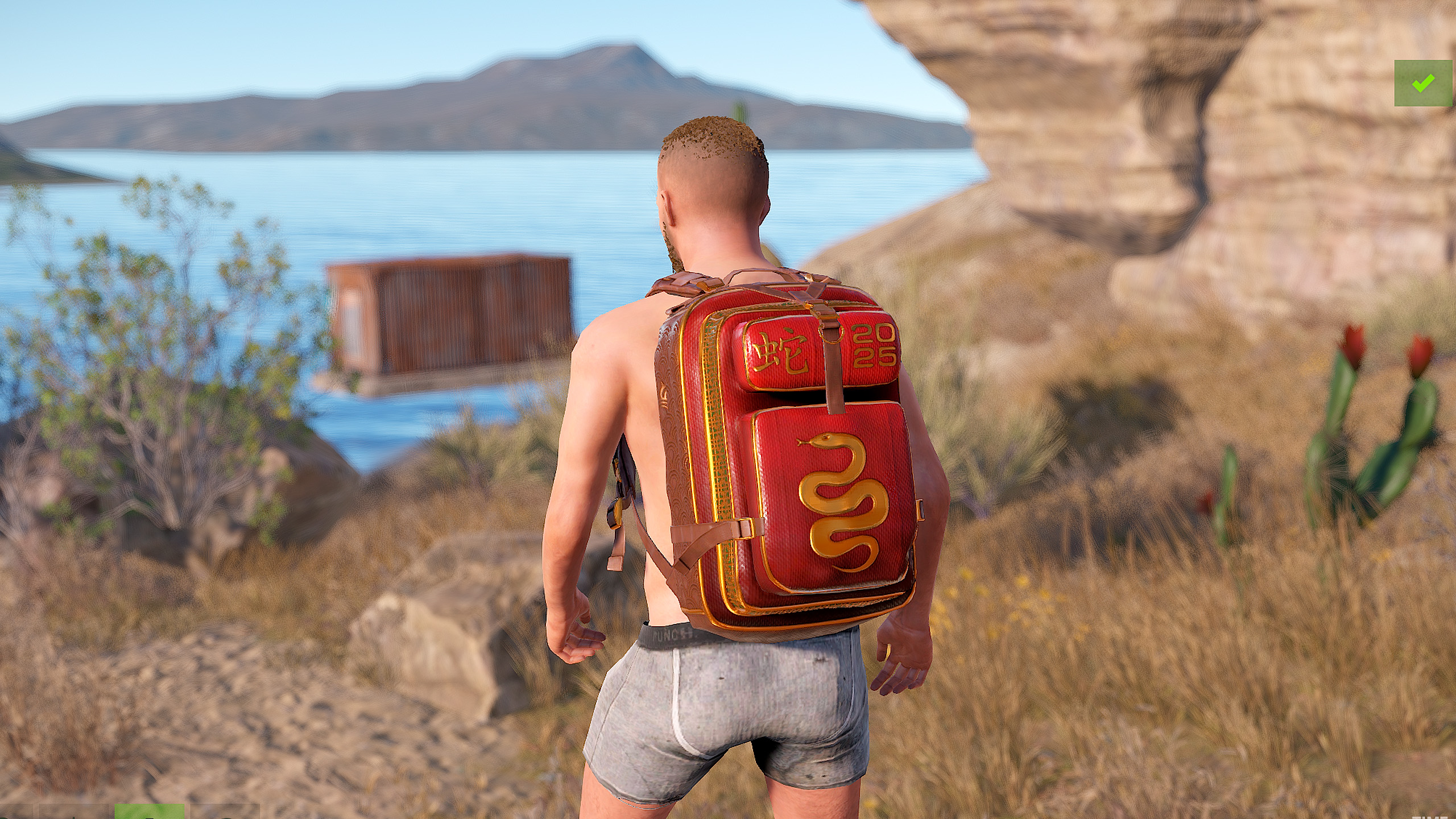 Lunar Snake Backpack screenshot 1