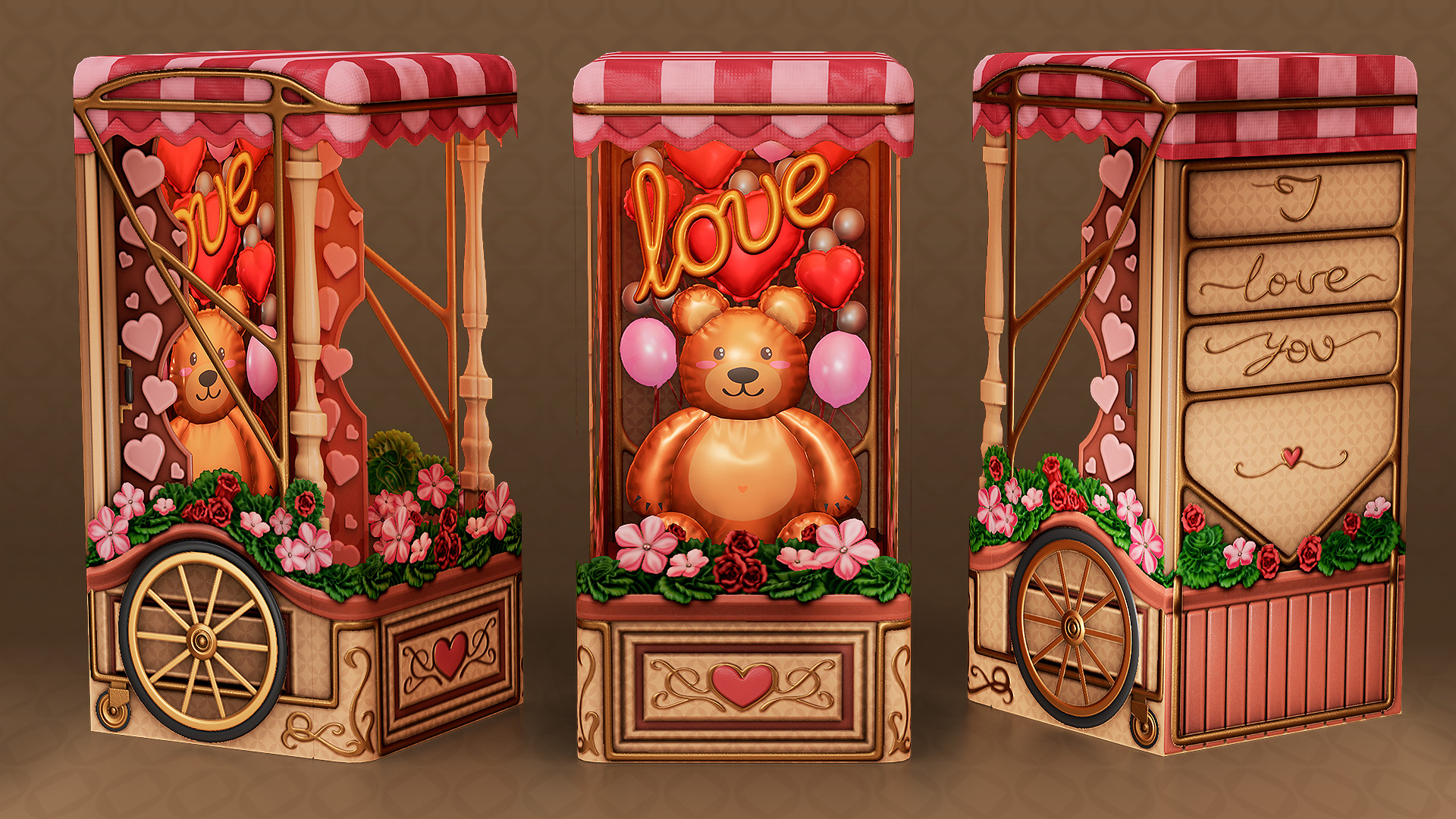 Lovely Balloon Cart screenshot 1