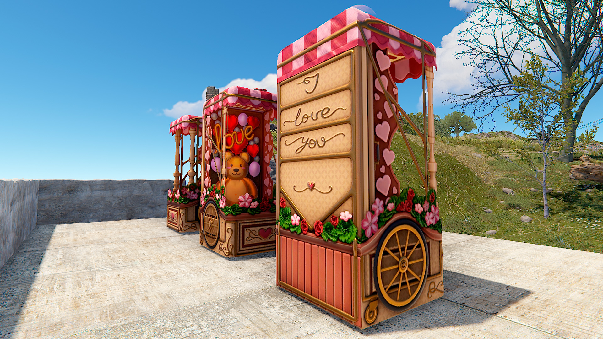 Lovely Balloon Cart thumbnail 4