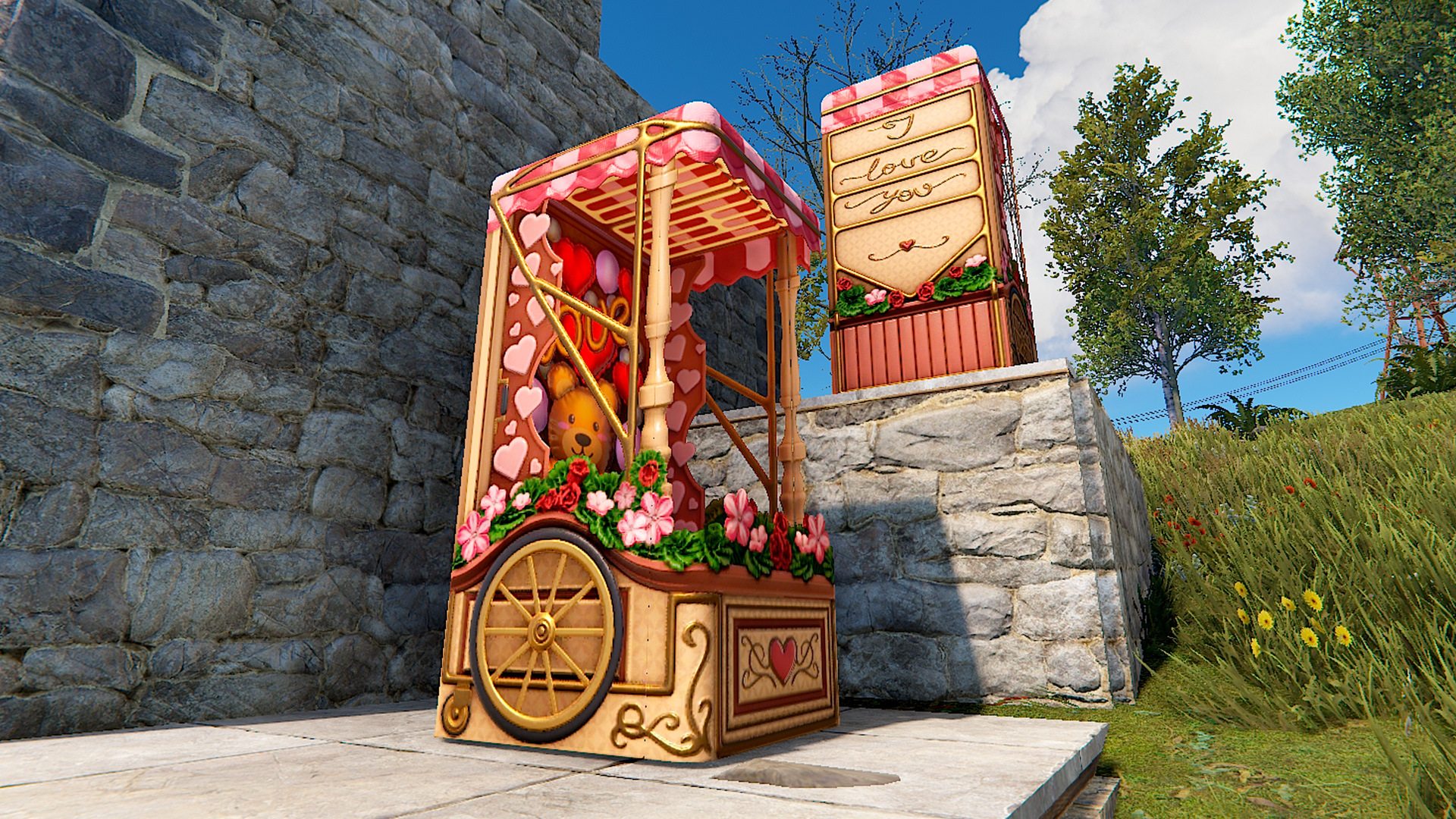 Lovely Balloon Cart thumbnail 5