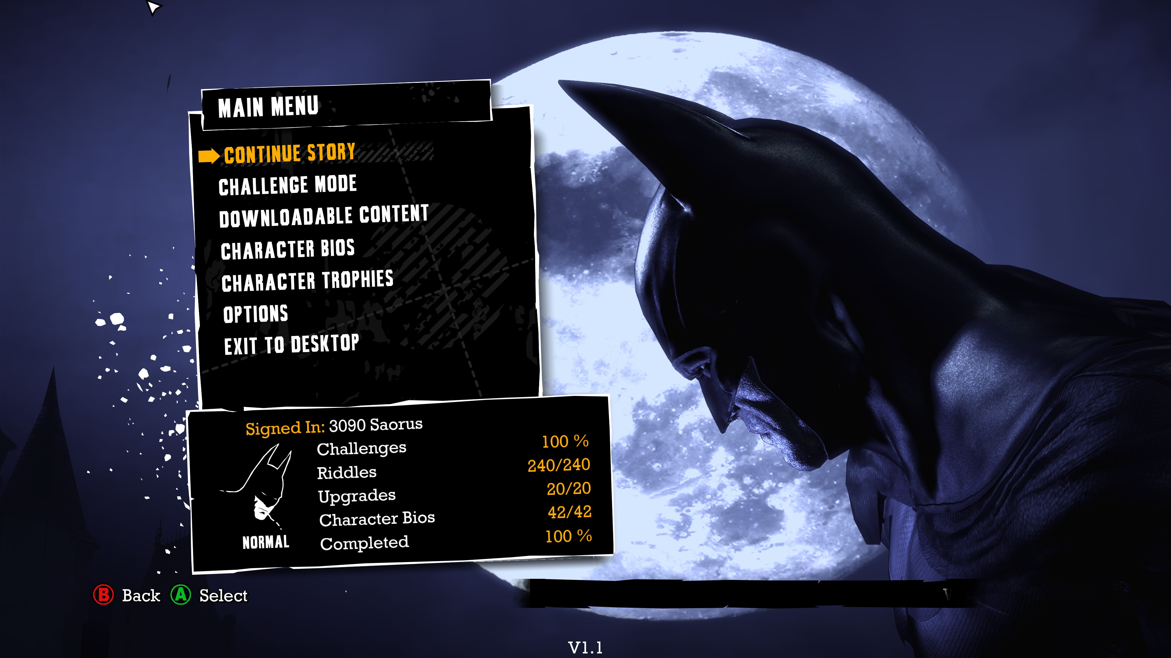 Comunidade Steam :: Guia :: 100% Achievement Guide: Batman - Arkham City  Part 1