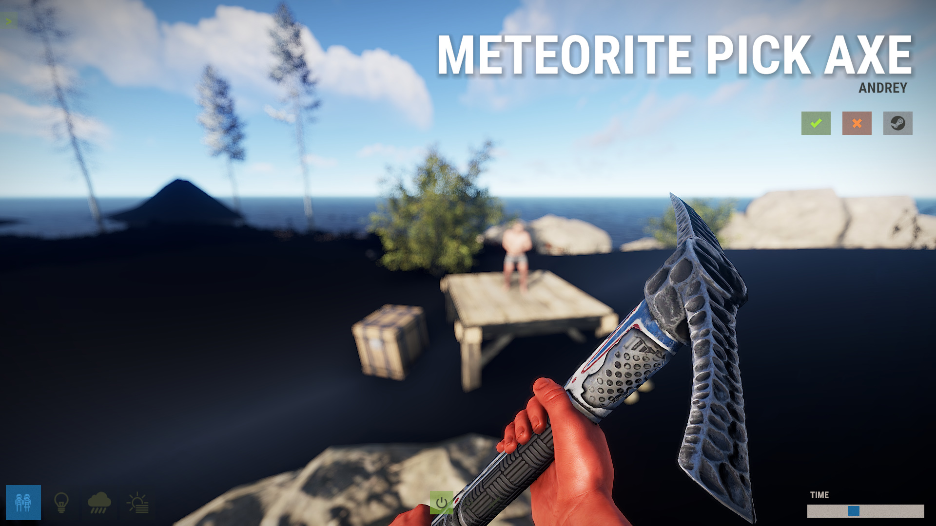 Meteorite Pick Axe thumbnail 5