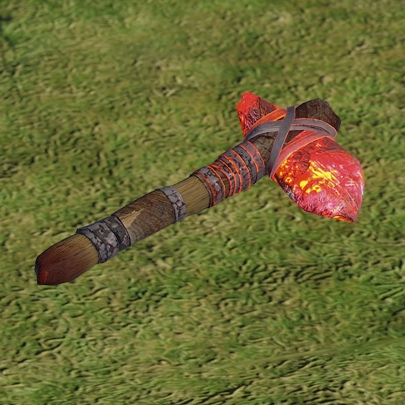 Volcanic Stone Hatchet thumbnail 5
