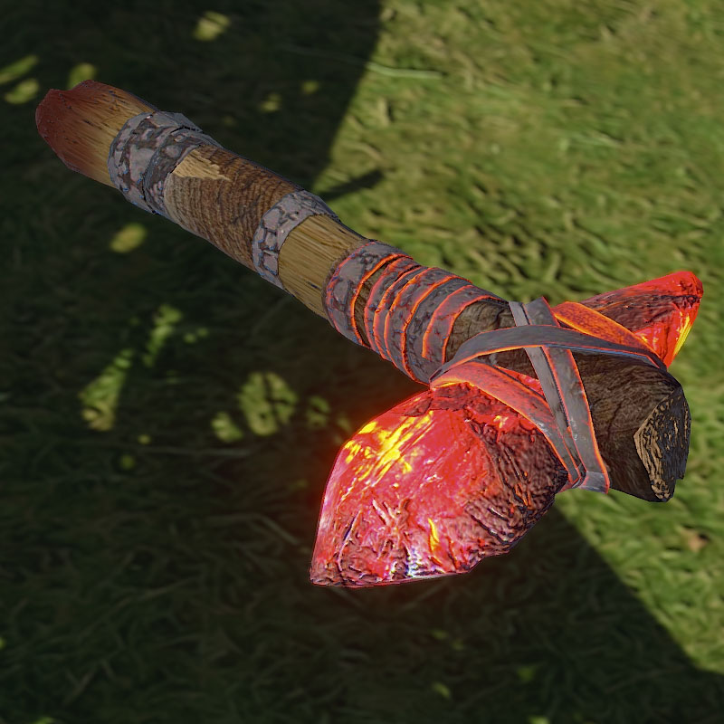 Volcanic Stone Hatchet thumbnail 9