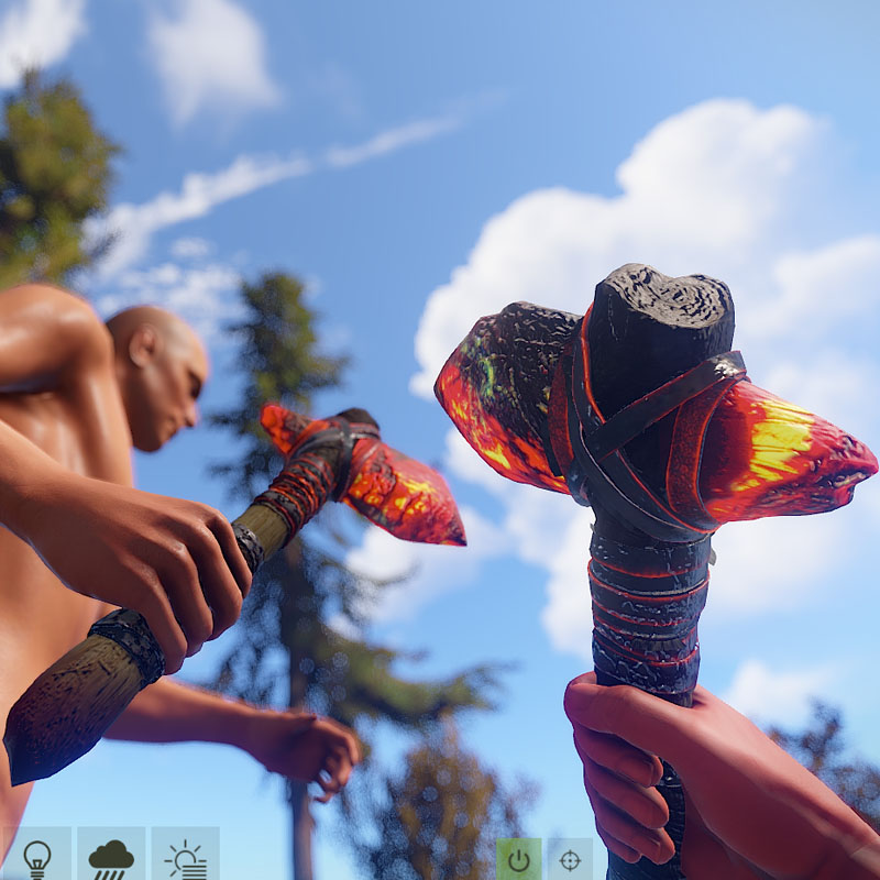 Volcanic Stone Hatchet thumbnail 4