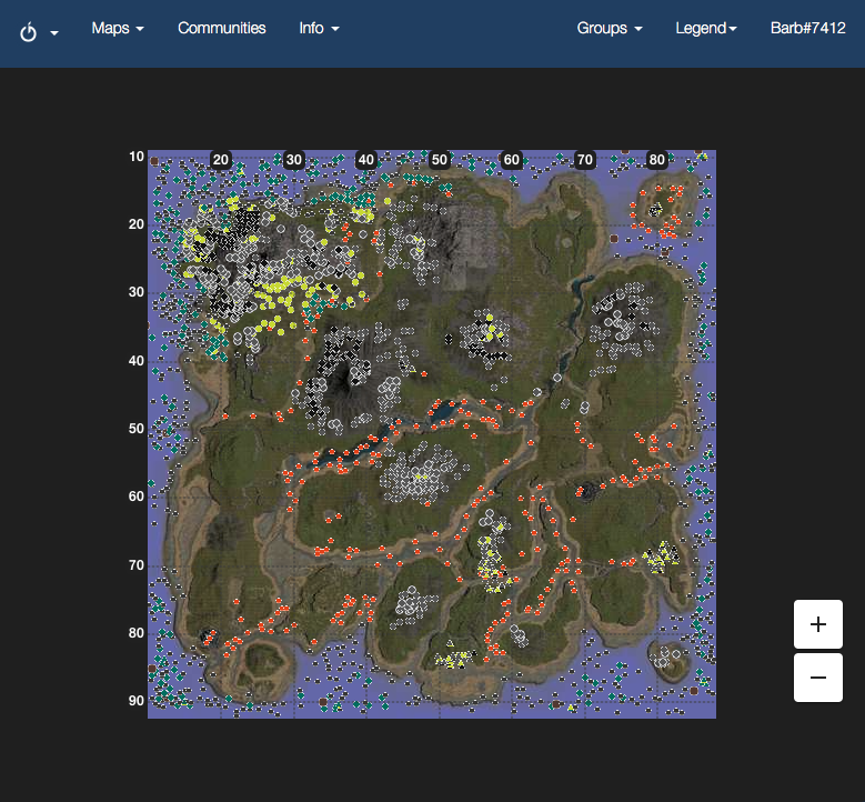 Comunidade Steam Guia Interactive Map With Resources And Groups