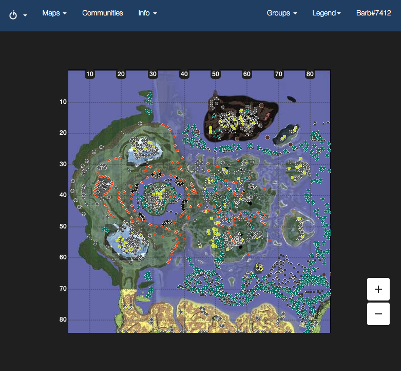 Comunidade Steam Guia Interactive Map With Resources And Groups