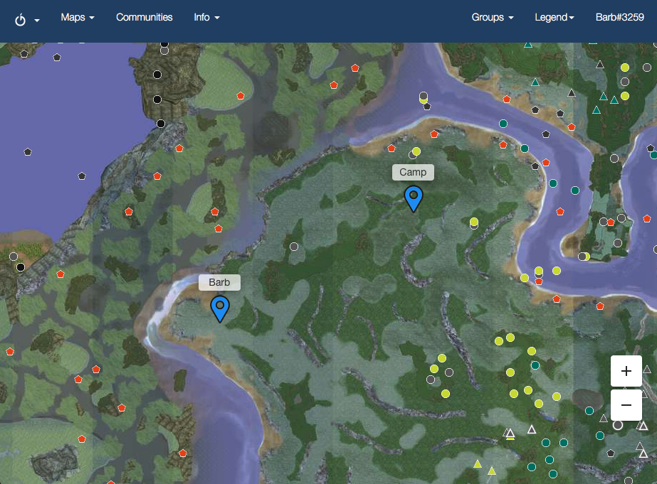 Koinothta Steam Odhgos Interactive Map With Resources And Groups