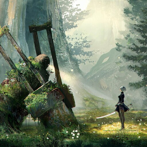 Nier automata background sales