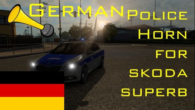 Steam Workshop::German Police sirens sound for Skoda Superb