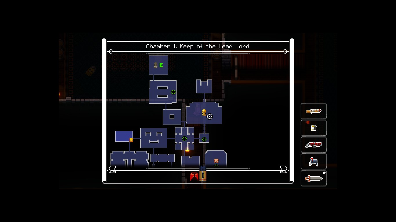 Steam Community Screenshot What The Map Looked Like For This Dungeon Note The Hallway Connecting To The Boss Room From The Left