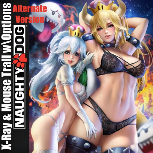 Steam Workshop Bowsette Boosette Lingerie X Ray Mouse