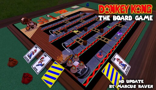 Donkey Kong hot Board Game