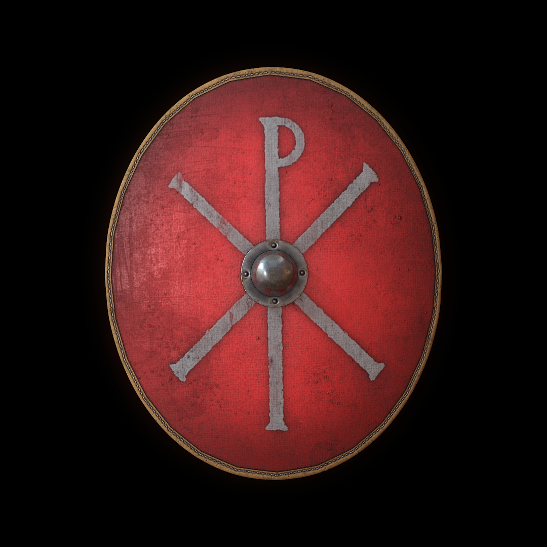 Late Roman Shield Model Resource Pack