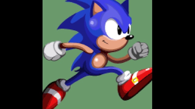 Steam Workshop Classic Sonic Running Animated Gif