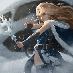Dota 2 Crystal Maiden / youtube : wallpaper cybust