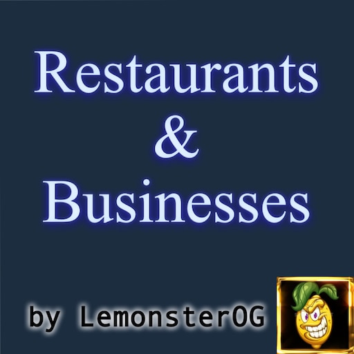 Steam 创意工坊::Buildings - Restaurants and Businesses