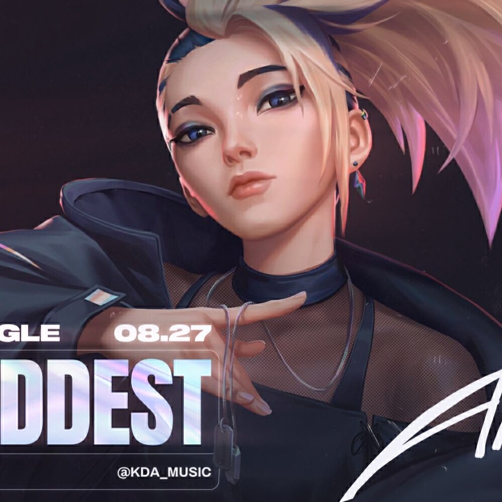 [Animated] League of Legends - KDA The Baddest Akali