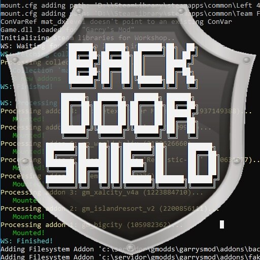 Steam Workshop Backdoor Shield For Servers