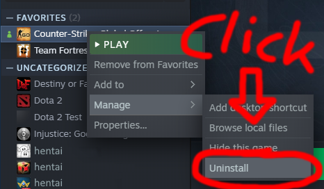 Steam Community :: Guide :: How You Can Uninstall CS:GO Very Safe!