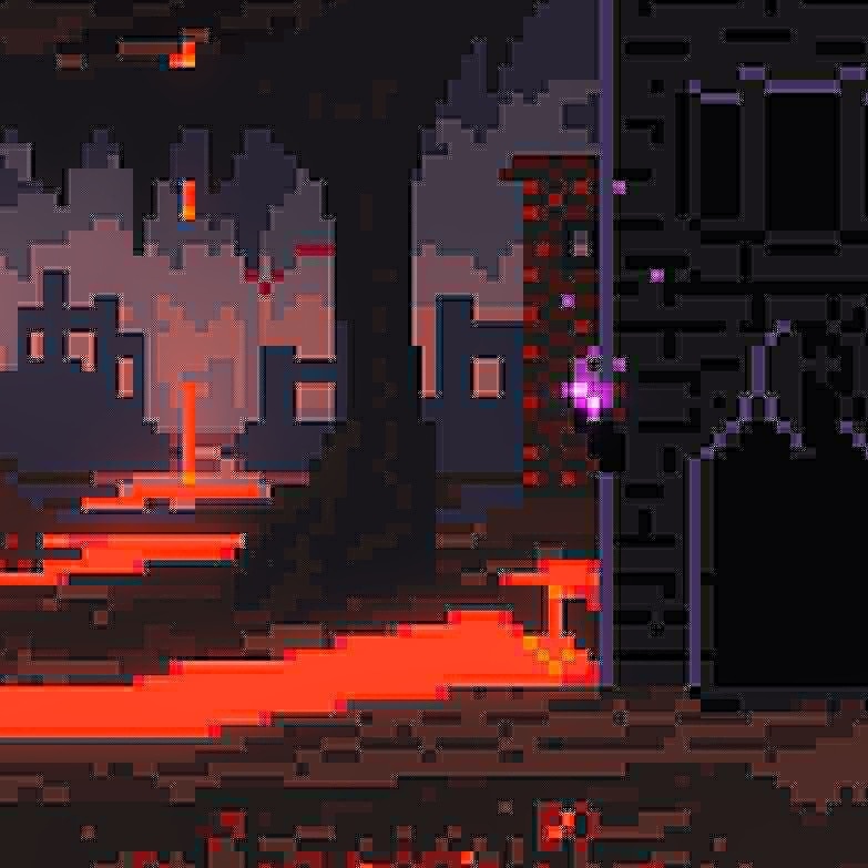 Terraria Underworld : Pixel Art