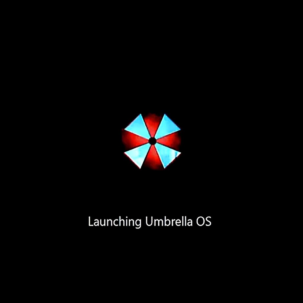 Resident Evil - Umbrella LogIn & Logo - Version 2a (with music)