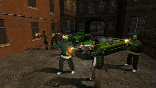 GTA 5 PC Editor- Street Gang- Los Santos Vagos 