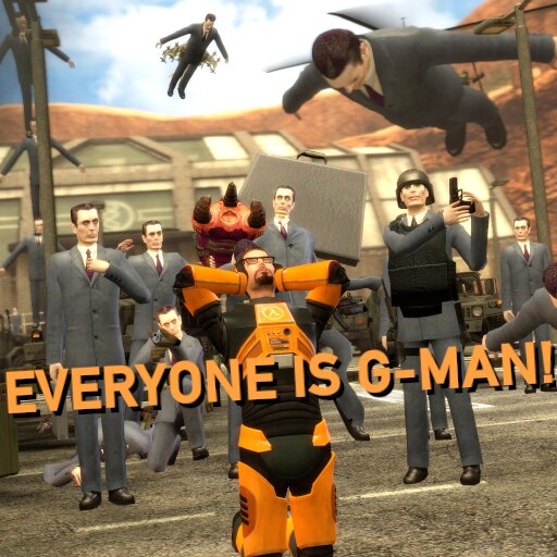 EVERYONE IS G-MAN! mod for Half-Life 2 - ModDB