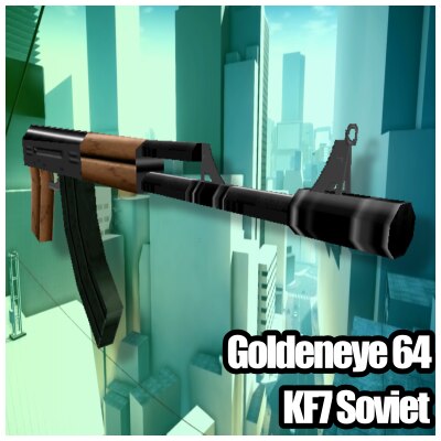 Nintendo 64 - GoldenEye 007 - KF7 Soviet - The Models Resource